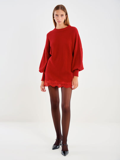 Long Lace Sweater