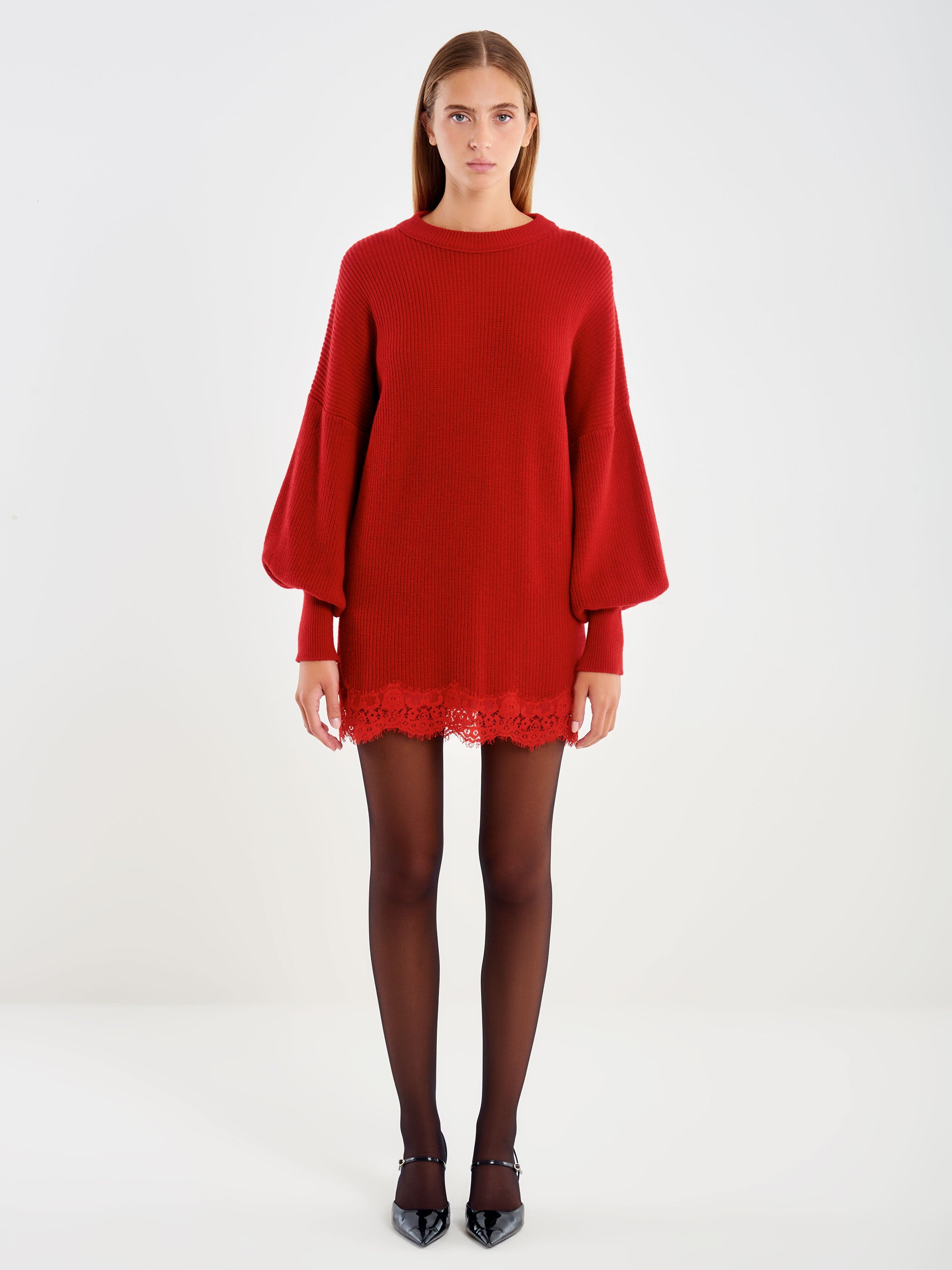 Long Lace Sweater