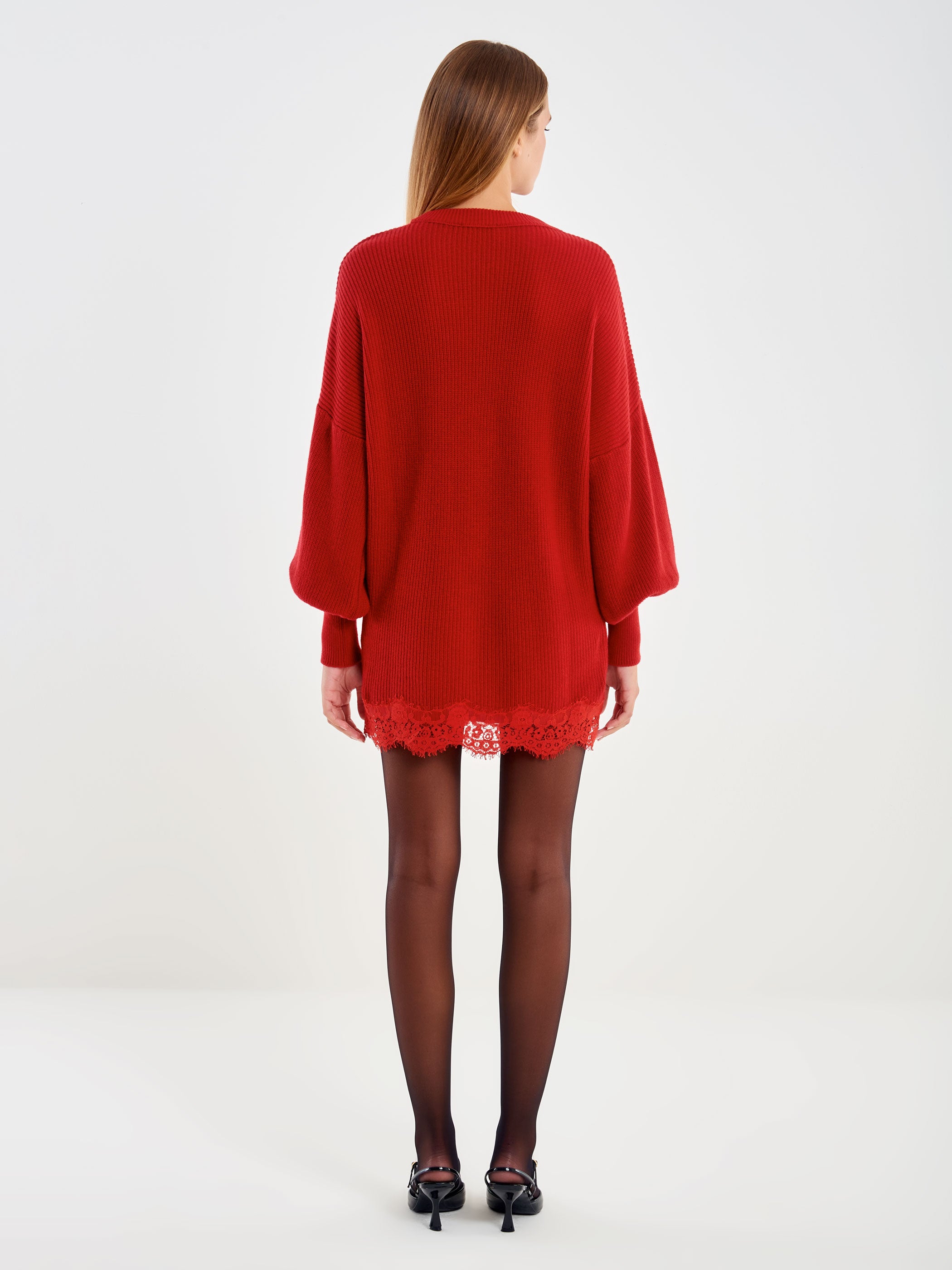 Long Lace Sweater