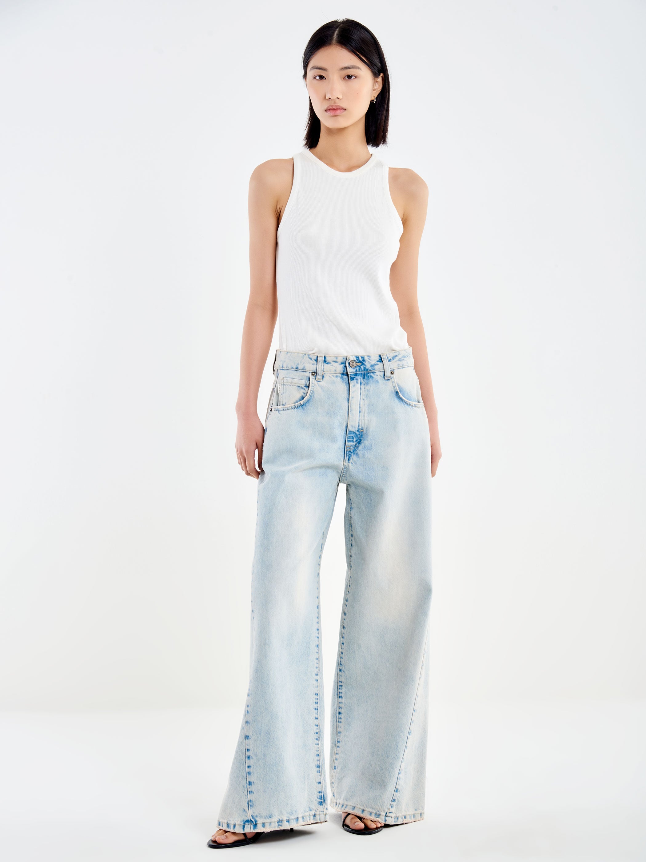 Jeans Barrel Effetto Vintage