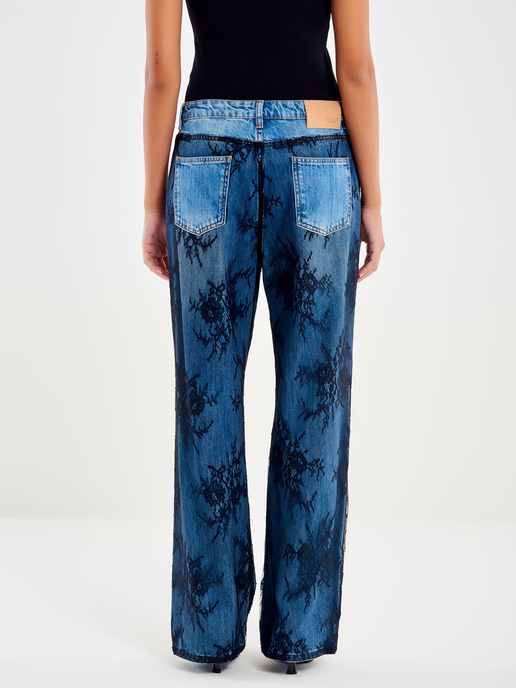 Alex Icon Jeans with Lace