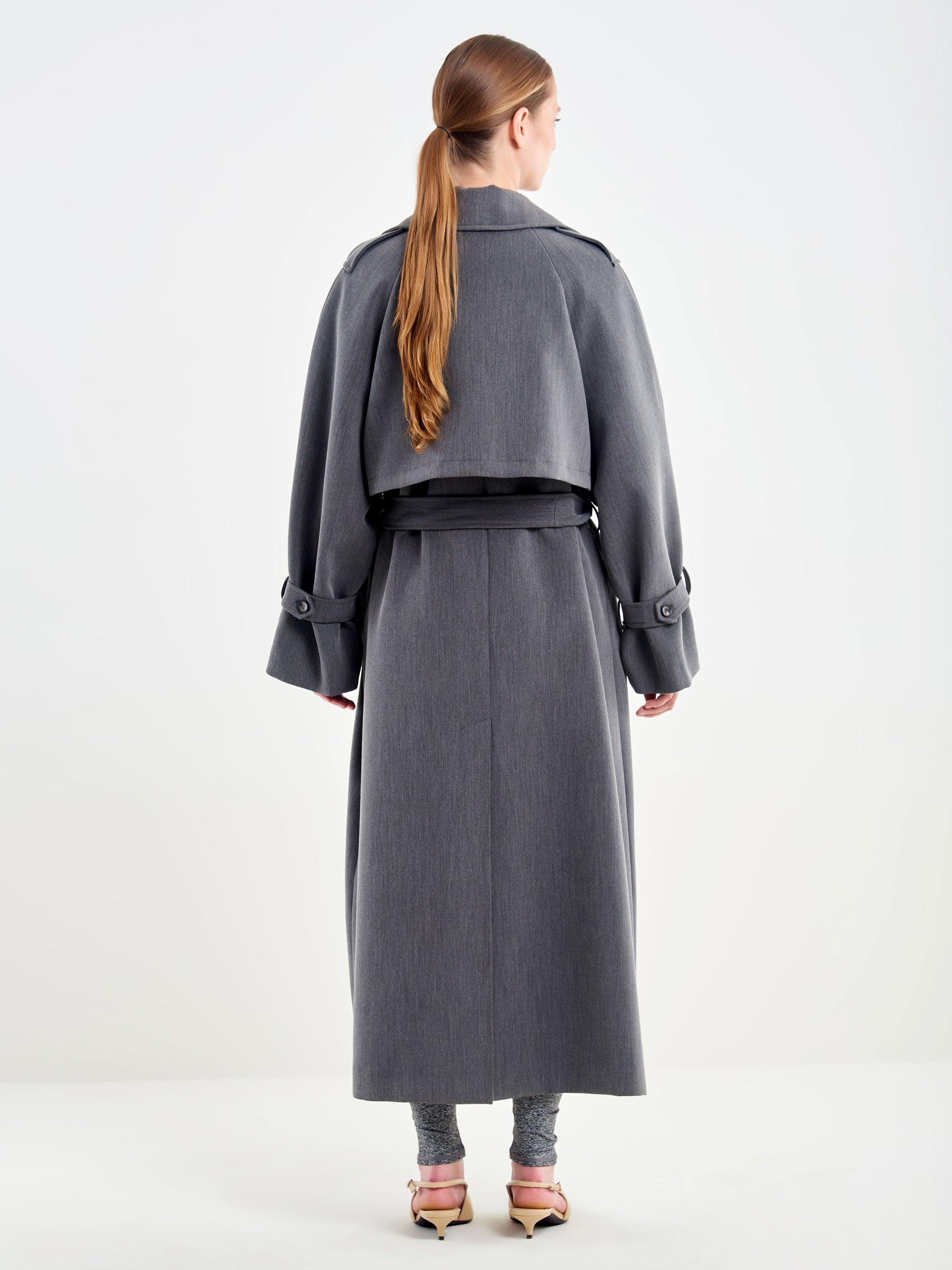 Cappotto Trench Doppiopetto