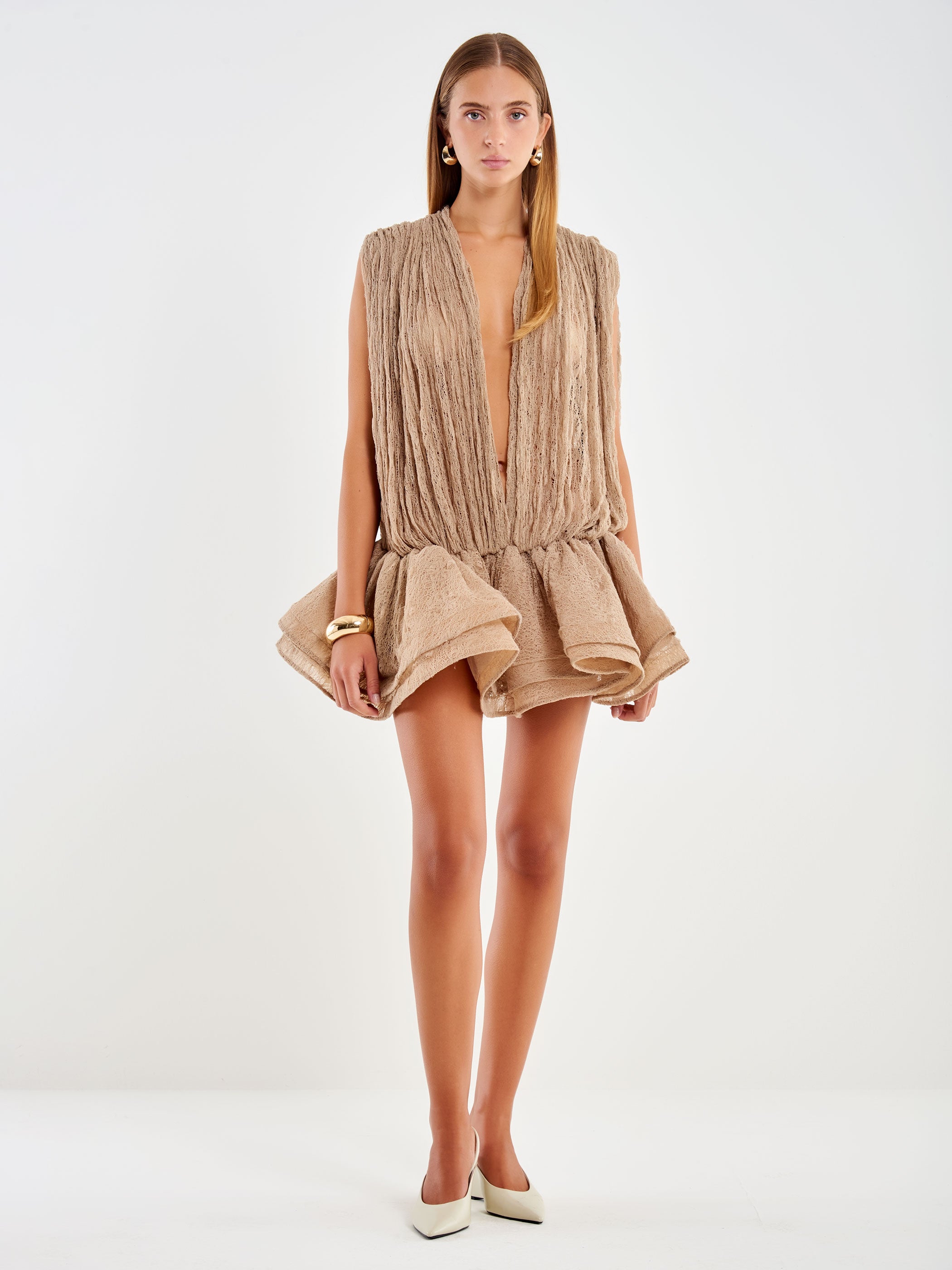 Top with Ruffles