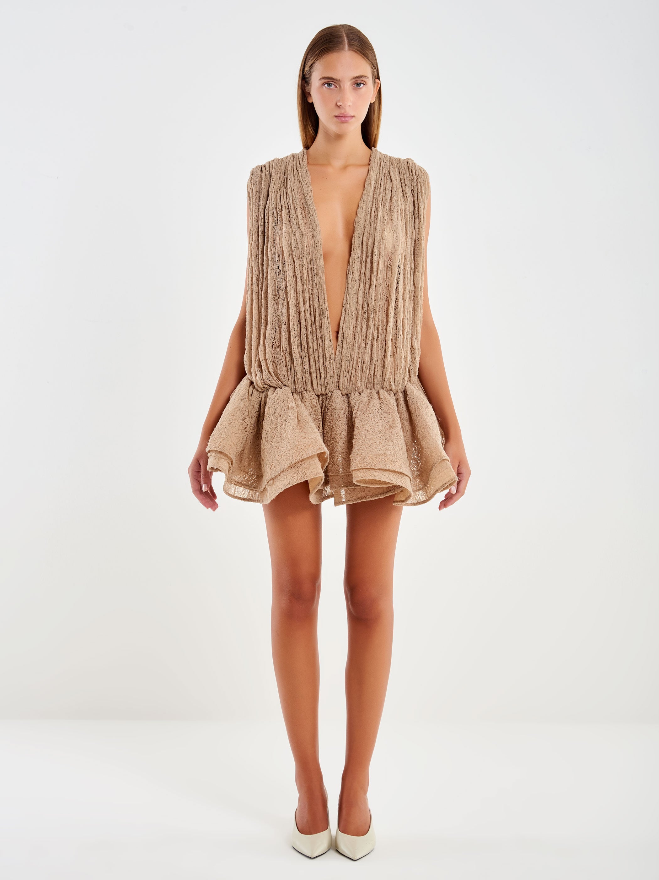 Top with Ruffles